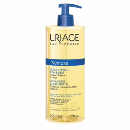 URIAGE-XEMOSE-SOOTHING-OIL-CLEANSER-500-ML. skincare