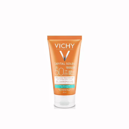 VICHY-CS-TINTED-DRY-TOUCH-SPF-50+-FLUID-50-ML. skincare
